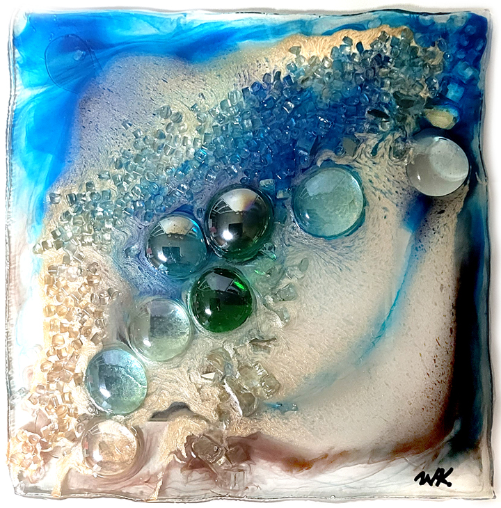 mixed media, abstract