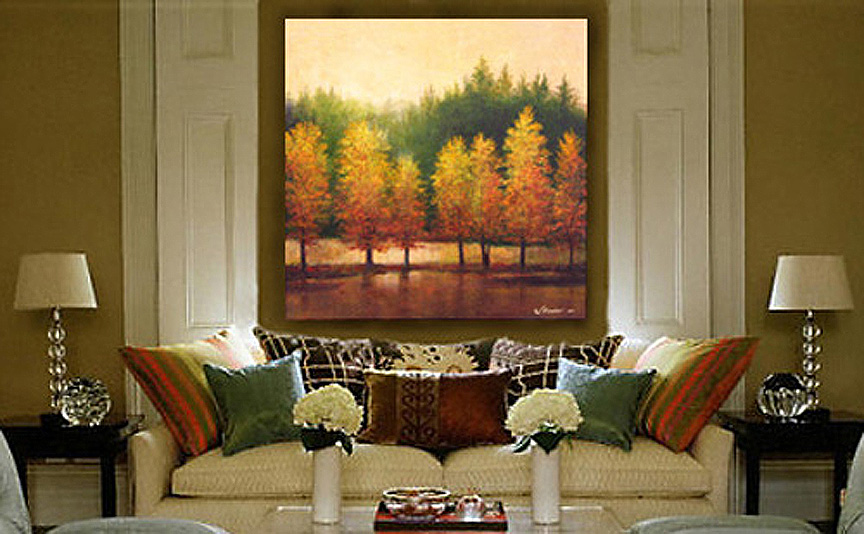 popular wall art, scenic, trees