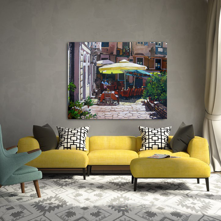 Popular paintings, impressionistic art